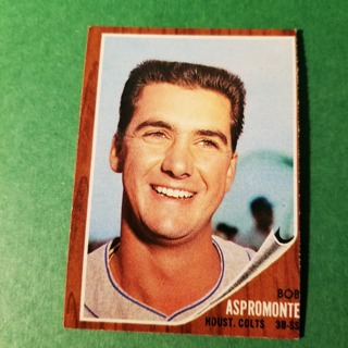 1962 - TOPPS EXMT - NRMT BASEBALL - CARD NO. 248 - BOB ASPROMONTE - COLTS