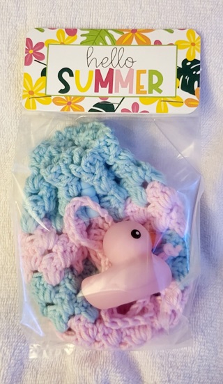 Crochet Pull String Gift Bag or SOAP BAG FOR SHOWER OR BATH**LQQK**