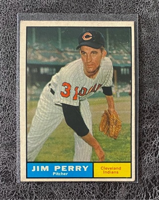 Jim Perry 1961 Topps