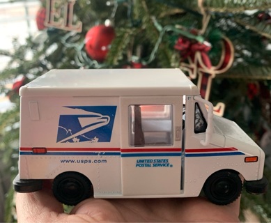 USPS LLV Mail Truck Replica 1/36 Scale Preowned