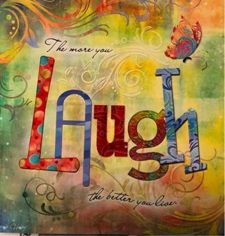 Laugh! - 3 x 3” MAGNET - GIN ONLY