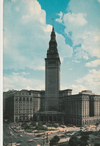 Vintage Unused Postcard: f: Ohio: Public Square, Cleveland