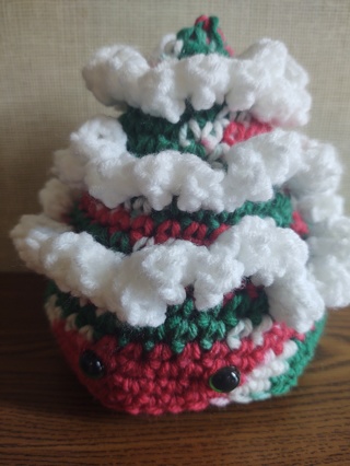 Hand Crocheted Amigurumi Christmas Tree 