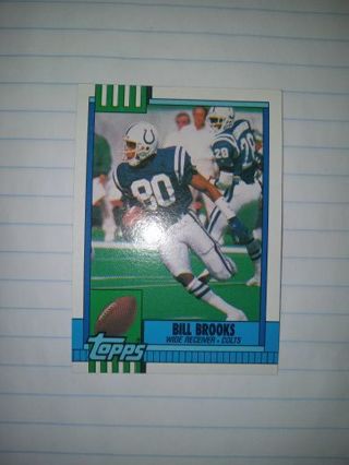 1990 Topps NFLPA Football Card.