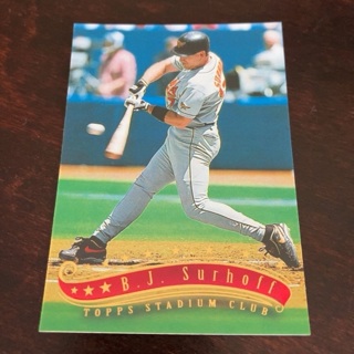 1997 Topps Stadium Club - [Base] #79 B.J. Surhoff