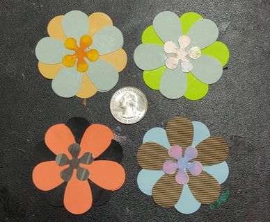 Flat Flower Embellishments