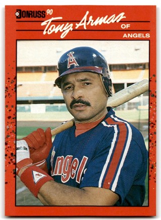 Tony Armas 1990 Donruss California Angels