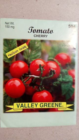 TOMATO CHERRY.... SEED PKG