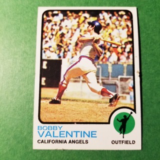 1973 - TOPPS BASEBALL CARD NO. 502 - BOBBY VALENTINE - ANGELS