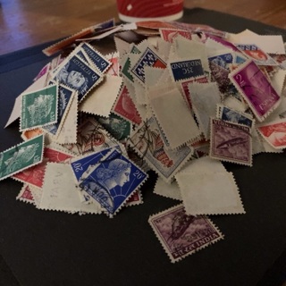 Huge postage stamps lot 