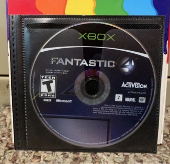 Fantastic 4 (Xbox, 2005) Game Only. Tested.