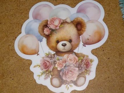 Adorable one nice vinyl sticker no refunds regular mail only Very nice quality!