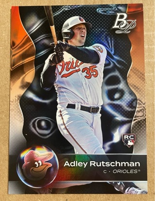 Adley Rutschman Rookie Baseball Card