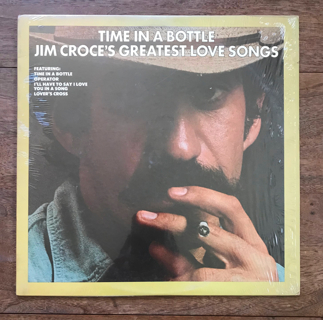 Time In A Bottle Jim Croce's Greatest Love Songs, Classic Rock Vinyl LP Record, FREE