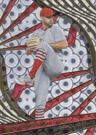 Adam Wainwright 2022 Panini Chronicles Revolution Groove St. Louis Cardinals