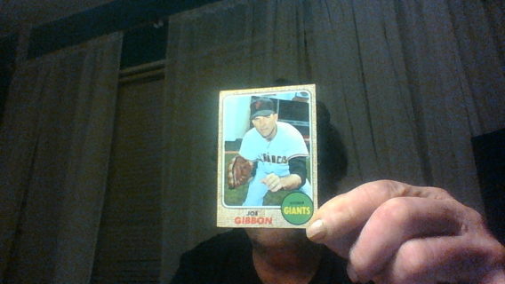 1968 baseball card