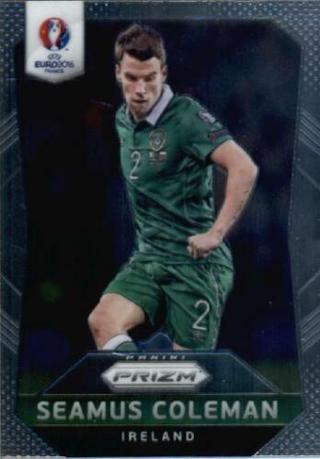 2016 Panini Prizm UEFA Euro '16 #222 Seamus Coleman Ireland Soccer Card