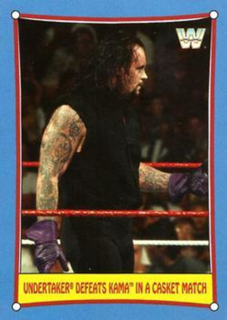 *2017 Topps Heritage WWE Bizarre Summerslam Matches #2 Undertaker