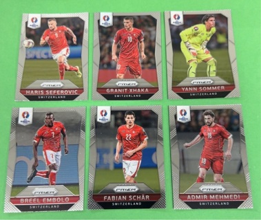 2016 Panini Prizm euro soccer lot