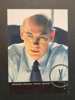 Two X Files Trading Cards