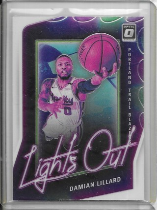 Damian Lillard 2020-21 Optic Lights Out #3