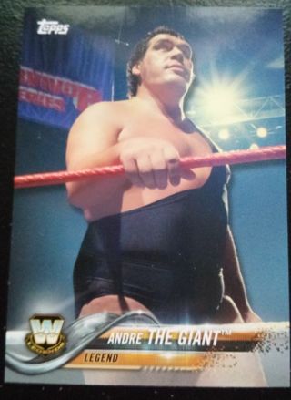 Andra the Giant. Trading card