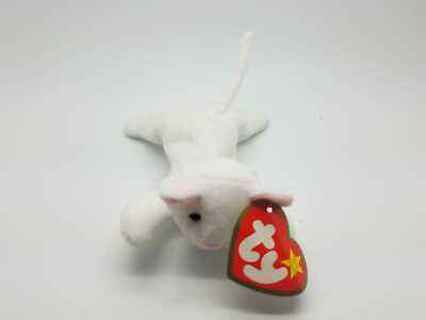 NEW WITH TY TAG=FLIP THE CAT BEANIE BABY