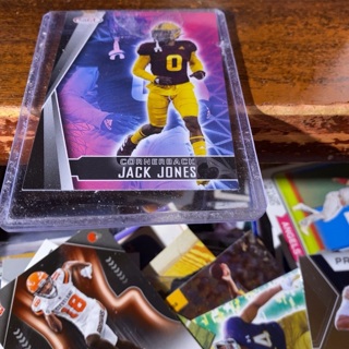 2022 sage jack jones football card 