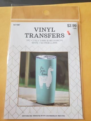 Vinyl transfer