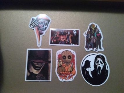 6 Monster Stickers "A strange Breed & Creed"...