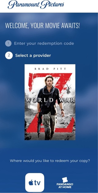 WORLD WAR Z digital from 4k