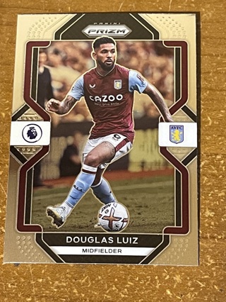 2022-23 Panini PRIZM Premier League Soccer Base Card - DOUGLAS LUIZ #280