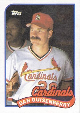 Dan Quisenberry 1989 Topps St. Louis Cardinals