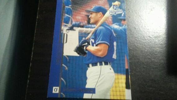 1996 LEAF PREFERRED JOHNNY DAMON KANSAS CITY ROYALS BASEBALL CARD# 30