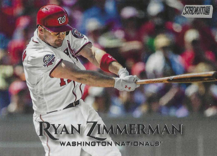 2019 Stadium Club Ryan Zimmerman #219