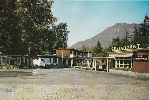 Vintage Unused Postcard: f: Rupert Taylor Motel, Hope, Canada