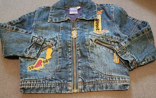 Tigger Jean jacket 2t used excellent condition