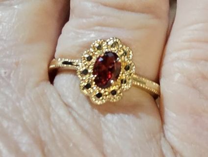 Size 8 Ruby Ring