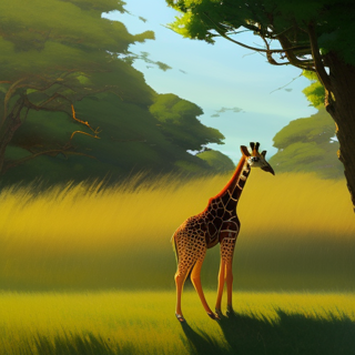 Listia Digital Collectible: BABY GIRAFFE