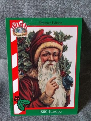 Santa Around The World Trading Card #20