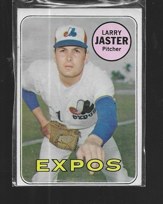 1969 TOPPS LARRY JASTER #496