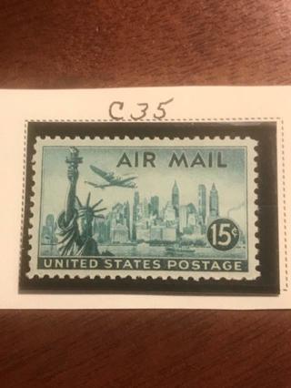 - Scott #C35 15c Airmail MNH