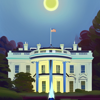 Listia Digital Collectible: White House At Night