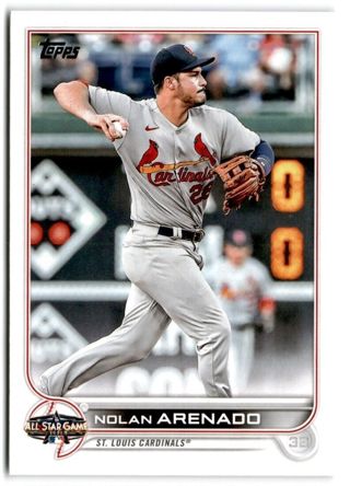 2022 Topps Update All-Star Game Inserts 2 different - Justin Verlander & Nolan Arenado