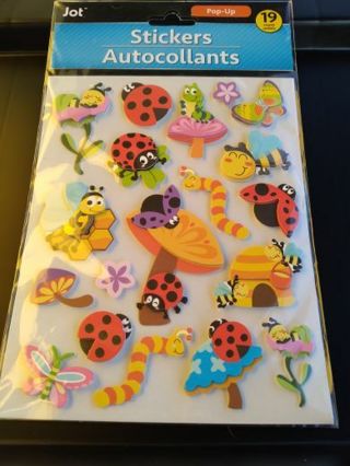 Jot Pop-Up Insect Stickers