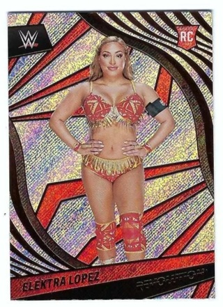 2022 WWE Revolution - Elektra Lopez Rookie Holofoil Card #89 NM