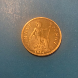 Great Britain 1/2 Penny 1934