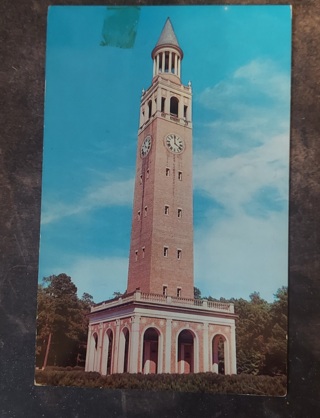 Morehead-Patterson Bell Tower Postcard 