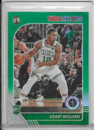 Grant Williams 2019-20 Hoops Premium Stock Prizms Green #218