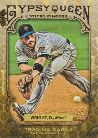 2011 Topps Gypsy Queen David Wright Baseball Cards #SF10